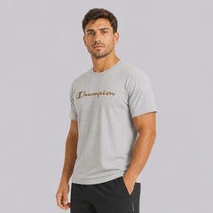 Camiseta Champion Script Puff Masculina - Foto 2