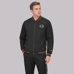 Jaqueta Champion Bomber Logo Patch Masculina - Foto 1