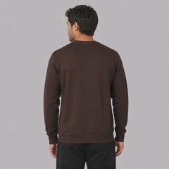 Blusão de Moletom Champion Crewnek Athletic Mini Script INK Masculino - Foto 3