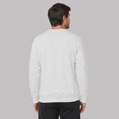 Blusão de Moletom Champion Crewnek Athletic Script INK Masculino - Foto 3