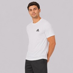 Camiseta adidas Small Logo Essentials Masculina - Foto 3