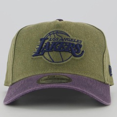 Boné New Era Los Angeles Lakers NBA New Olive Navy 940 AF - Foto 2