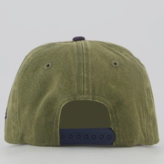 Boné New Era Los Angeles Lakers NBA New Olive Navy 940 AF - Foto 3