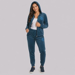 Agasalho do Grêmio Plush Feminino - Foto 3