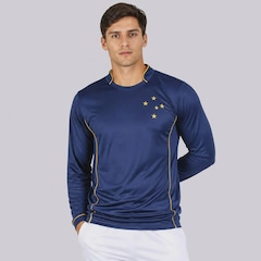 Camisa do Cruzeiro Gold Dry Manga Longa Masculina - Foto 1