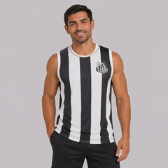 Camiseta Regata do Santos Presença Masculina - Foto 1