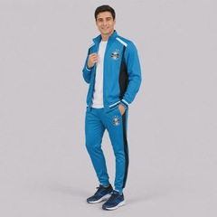 Agasalho do Grêmio Trilobal Tricolor Masculina - Foto 2