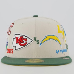 Boné New Era NFL Game 5950 Chargers x Chiefs - Foto 3