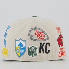 Boné New Era NFL Game 5950 Chargers x Chiefs - Foto 4