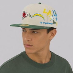 Boné New Era NFL Game 5950 Chargers x Chiefs - Foto 6