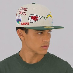 Boné New Era NFL Game 5950 Chargers x Chiefs - Foto 7