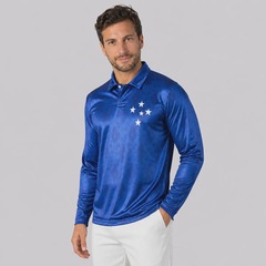 Camisa do Cruzeiro Retrô 1993 Manga Longa Masculina - Foto 3