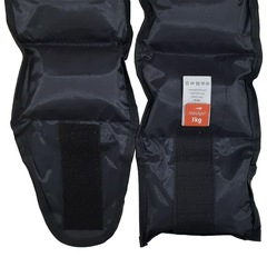 Tornozeleira Caneleira de Peso Hidrolight 3KG Par Unissex - Foto 3
