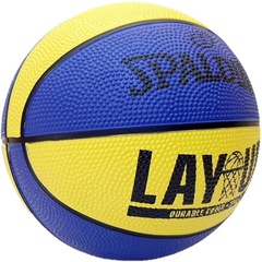 Bola Basquete Spalding Lay Up Baby Borracha Infantil - Foto 1