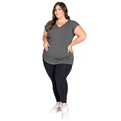 Calça Legging Trinys Essential Flex Plus Size Feminina - Foto 3