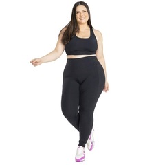 Calça Legging Trinys Compression Neo Plus Size Feminina - Foto 3