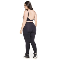 Calça Legging Plus Size Trinys Básica Suplex Power Feminina - Foto 2