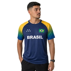 Camisa Brasil Amazônica Braziline Masculina - Foto 1