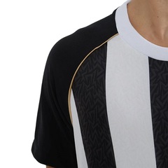 Camisa Santos Mosaico Braziline Masculina - Foto 3