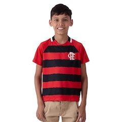 Camisa Flamengo Manto Braziline Infantil (06 ao 14) - Foto 1