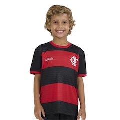 Camisa Flamengo Emoção Braziline Infantil - Foto 1