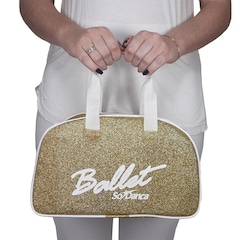 Bolsa de Mão Só Dança Com Gliter Feminina - Foto 1