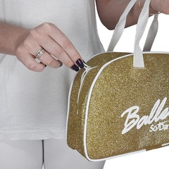 Bolsa de Mão Só Dança Com Gliter Feminina - Foto 2