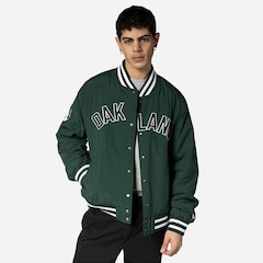 Jaqueta Masculina New Era Bomber Oakland Athletics - Foto 1