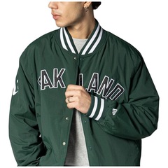 Jaqueta Masculina New Era Bomber Oakland Athletics - Foto 7