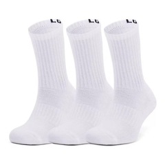 Kit Meia Under Armour Cotton Crew Cano Alto Unissex - Foto 1