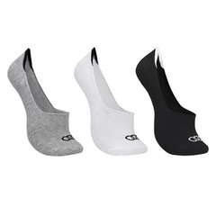 Kit Meia Olympikus Ultra Invisível Adulto - Foto 1