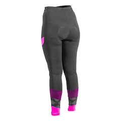 Calça de Ciclismo Poker Venus Acolchoada Feminina - Foto 3