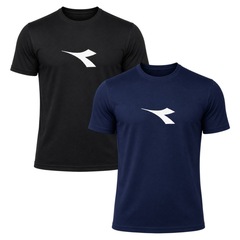 Kit 2 Camisetas Diadora Big Logo Masculino - Foto 1