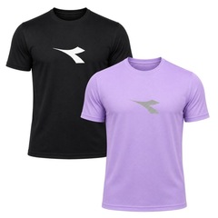 Kit 2 Camisetas Diadora Big Logo Masculino - Foto 1