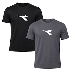 Kit 2 Camisetas Diadora Big Logo Masculino - Foto 1