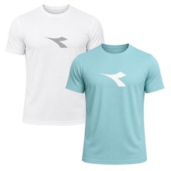 Kit 2 Camisetas Diadora Big Logo Masculino - Foto 1