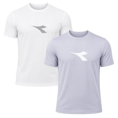 Kit 2 Camisetas Diadora Big Logo Masculino - Foto 1