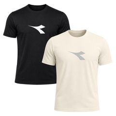 Kit 2 Camisetas Diadora Big Logo Masculino - Foto 1