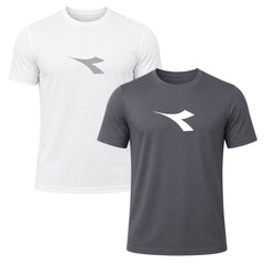 Kit 2 Camisetas Diadora Big Logo Masculino - Foto 1