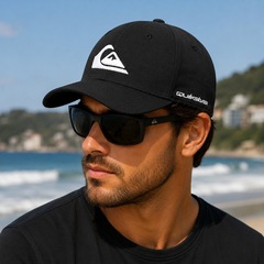 Boné Quiksilver Decades Preto - Foto 6