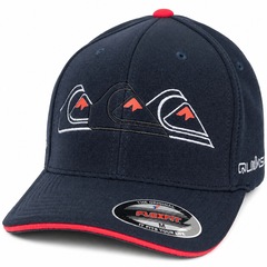 Boné Unissex Quiksilver Emb Three Logo - Foto 1