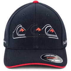 Boné Unissex Quiksilver Emb Three Logo - Foto 2