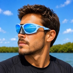 Óculos Oakley Plantaris Matte Stonewashed Masculino - Foto 7