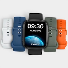 Relógio Inteligente X-Watch Prisma Smart Watch + 4 Pulseiras de Silicone - Foto 3