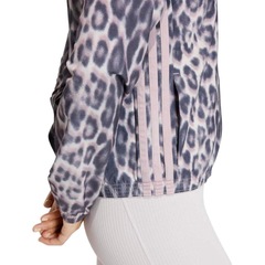 Jaqueta Feminina adidas Workout Essentials Leopard - Foto 4
