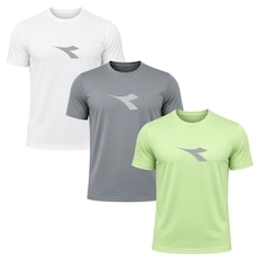 Kit 3 Camisetas Diadora Big Logo Masculino - Foto 1