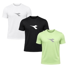 Kit 3 Camisetas Diadora Big Logo Masculino - Foto 1