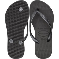 Chinelo de Dedo Havaianas Kids Slim Menina - Infantil - Foto 3