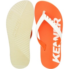 Sandália de Dedo Kenner Red Sun - Masculino - Foto 3