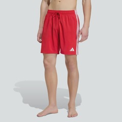 Bermuda adidas 3 Stripes Swim Masculina - Foto 1